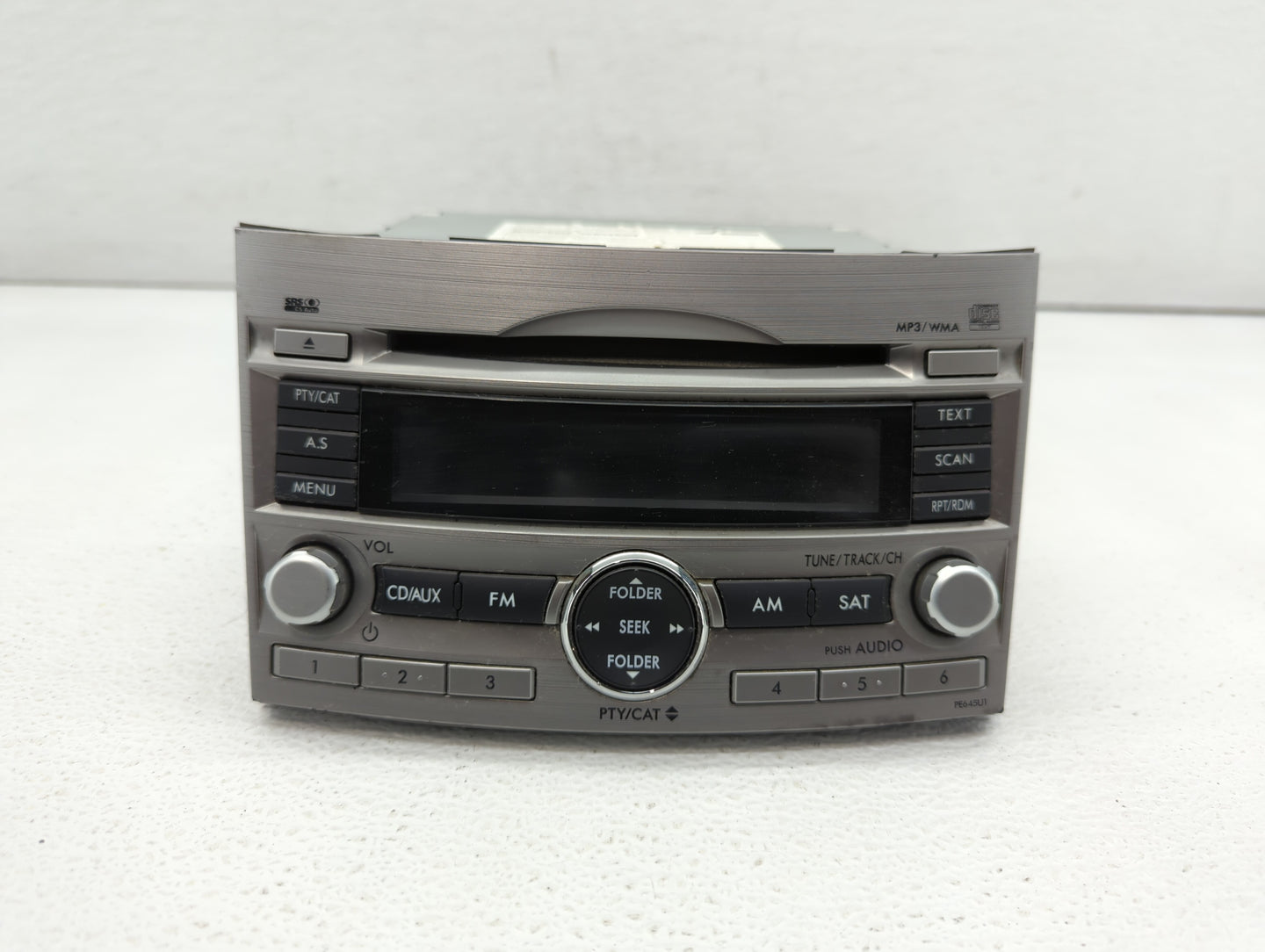2010-2012 Subaru Legacy Am Fm Cd Player Radio Receiver - Oemusedautoparts1.com