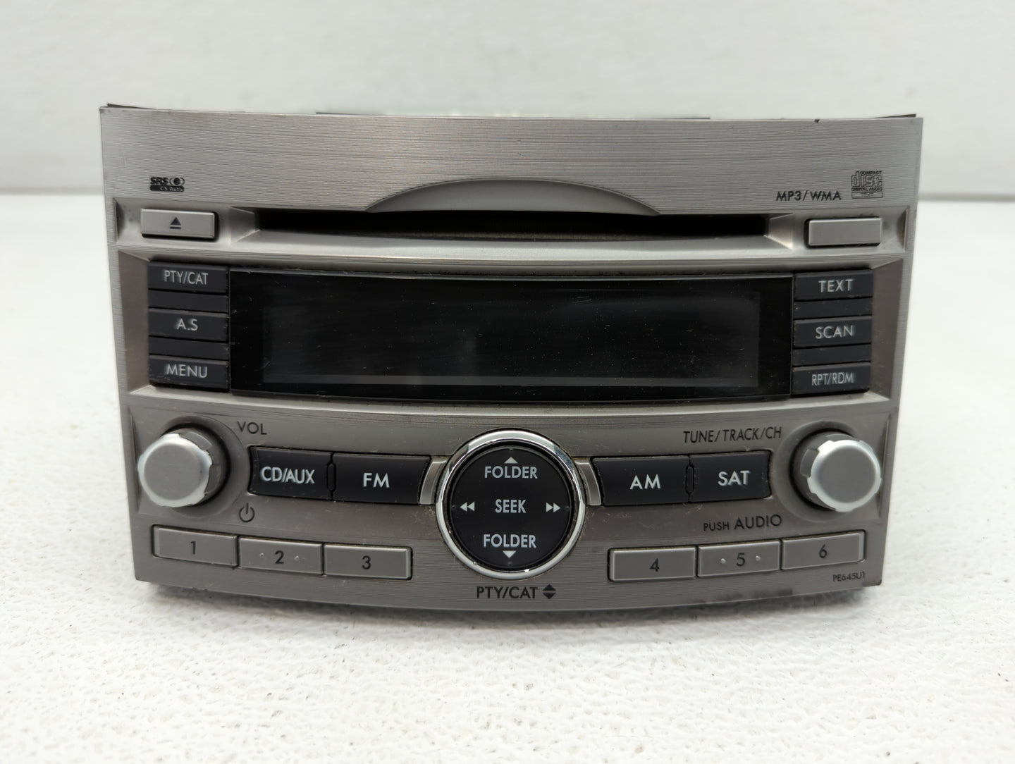 2010-2012 Subaru Legacy Am Fm Cd Player Radio Receiver - Oemusedautoparts1.com