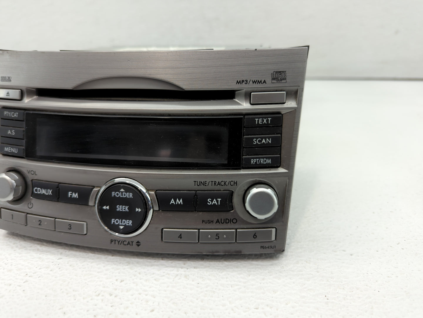 2010-2012 Subaru Legacy Am Fm Cd Player Radio Receiver - Oemusedautoparts1.com