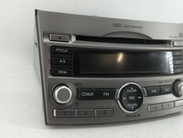 2010-2012 Subaru Legacy Am Fm Cd Player Radio Receiver