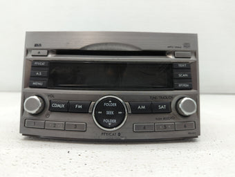 compare product 2010-2012 Subaru Legacy Radio AM FM Cd Player Receiver Replacement P/N:86201AJ65A 86201AJ64A Fits Fits 2010 2011 2012 OEM Used Auto Parts