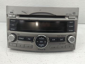 2010-2012 Subaru Legacy Am Fm Cd Player Radio Receiver - Oemusedautoparts1.com