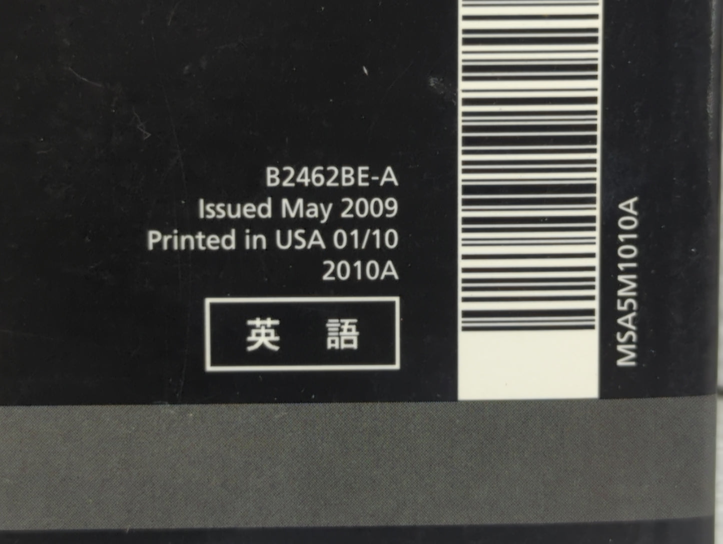 2010 Subaru Legacy Owners Manual Book Guide OEM Used Auto Parts - Oemusedautoparts1.com
