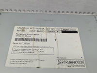 2010-2012 Subaru Legacy Am Fm Cd Player Radio Receiver 456848 - Oemusedautoparts1.com