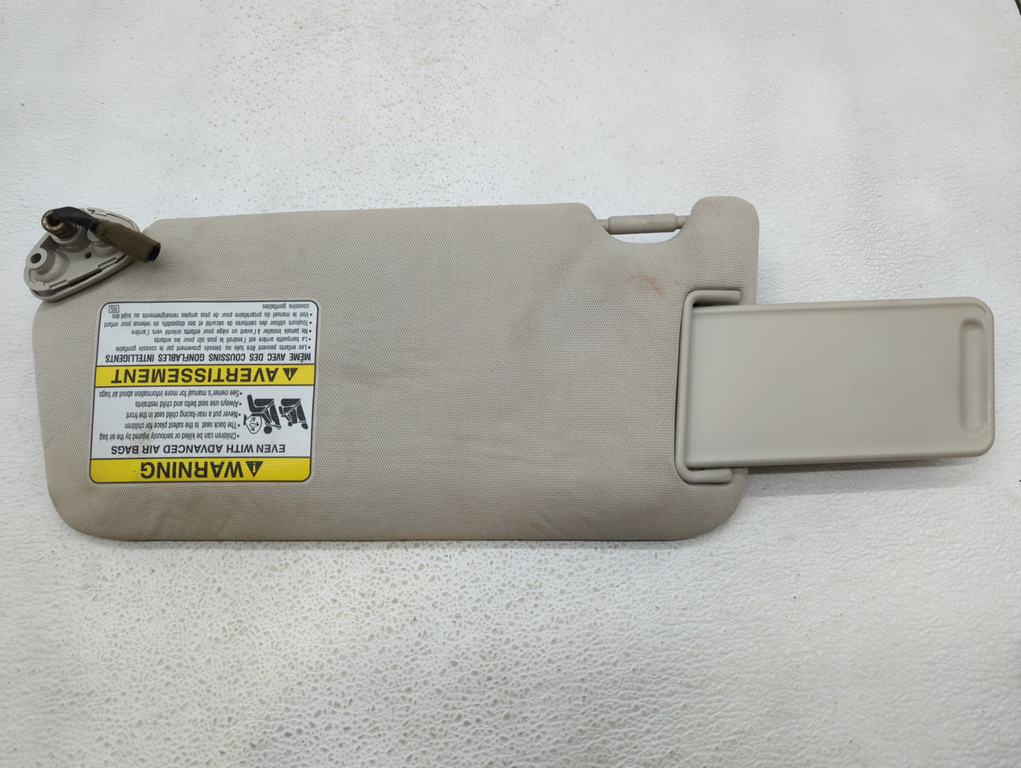 2010-2014 Subaru Legacy Sun Visor Shade Replacement Passenger Right Mirror Fits Fits 2010 2011 2012 2013 2014 OEM Used Auto 