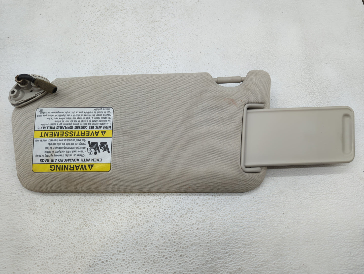 2010-2014 Subaru Legacy Sun Visor Shade Replacement Passenger Right Mirror Fits Fits 2010 2011 2012 2013 2014 OEM Used Auto 