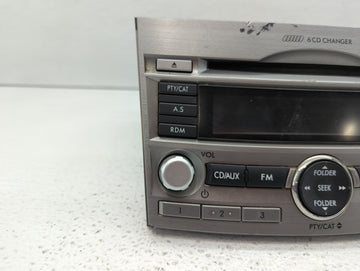 2010-2012 Subaru Legacy Radio AM FM Cd Player Receiver Replacement Fits Fits 2010 2011 2012 OEM Used Auto Parts