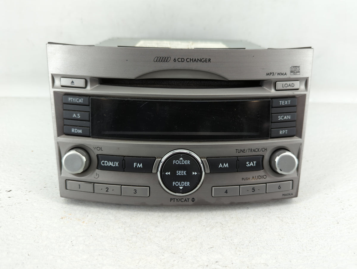 2010-2012 Subaru Legacy Am Fm Cd Player Radio Receiver 517831 - Oemusedautoparts1.com