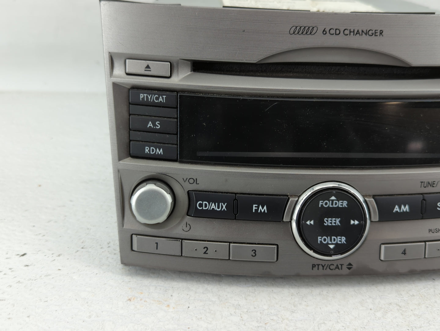 2010-2012 Subaru Legacy Am Fm Cd Player Radio Receiver - Oemusedautoparts1.com