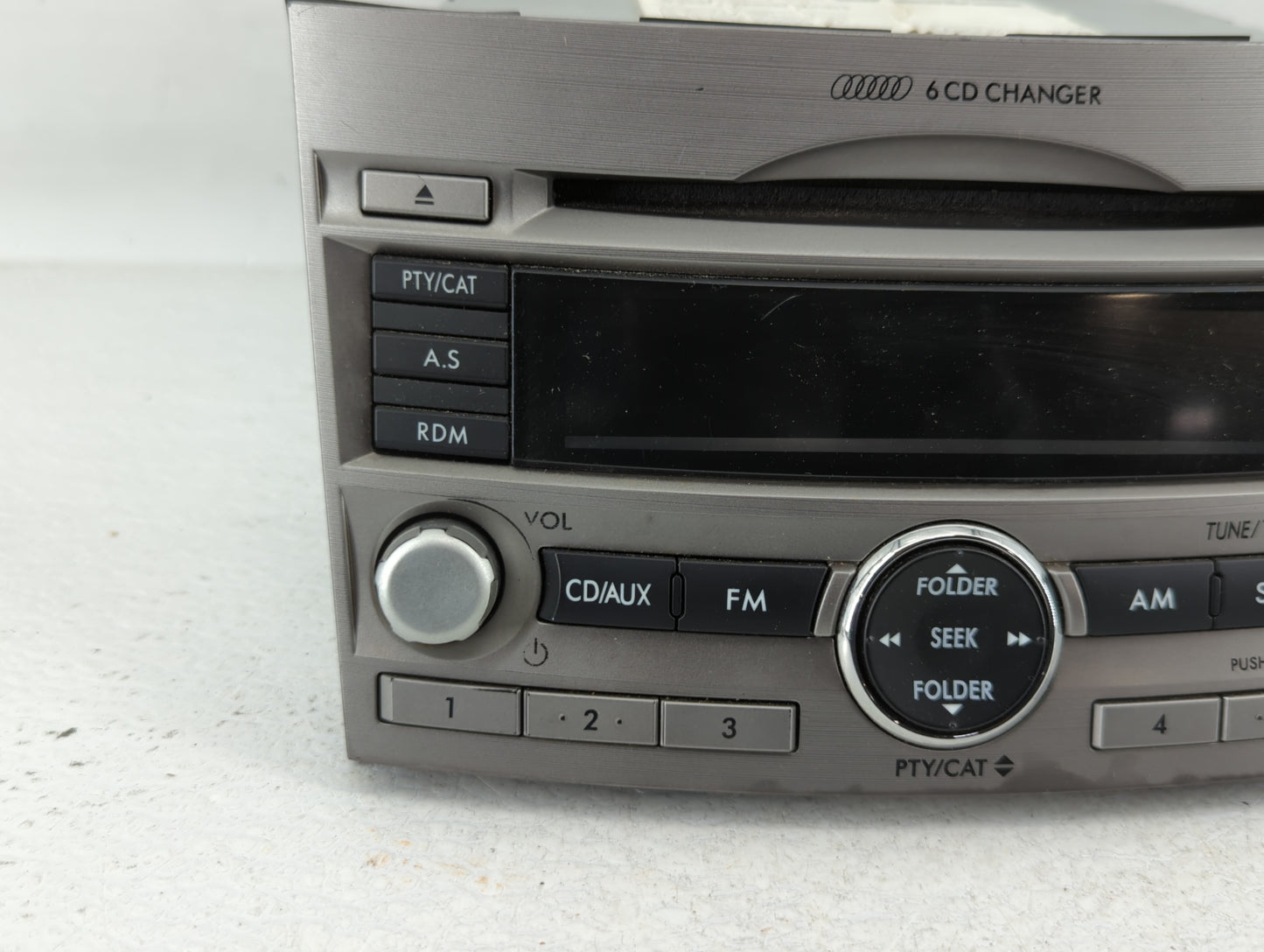 2010-2012 Subaru Legacy Am Fm Cd Player Radio Receiver - Oemusedautoparts1.com
