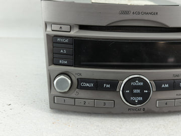 2010-2012 Subaru Legacy Am Fm Cd Player Radio Receiver