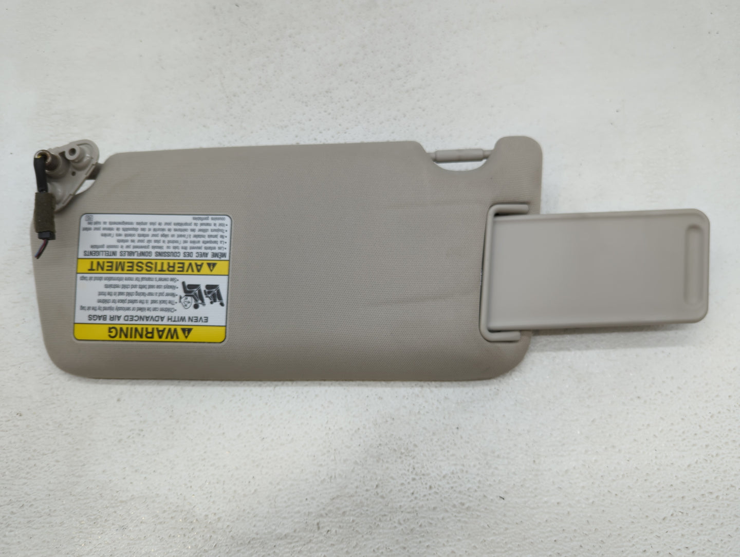 2010-2014 Subaru Legacy Sun Visor Shade Replacement Passenger Right Mirror Fits Fits 2010 2011 2012 2013 2014 OEM Used Auto 