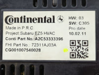 2010-2014 Subaru Legacy Climate Control Module Temperature AC/Heater Replacement P/N:72311AJ03A Fits Fits 2010 2011 2012 201