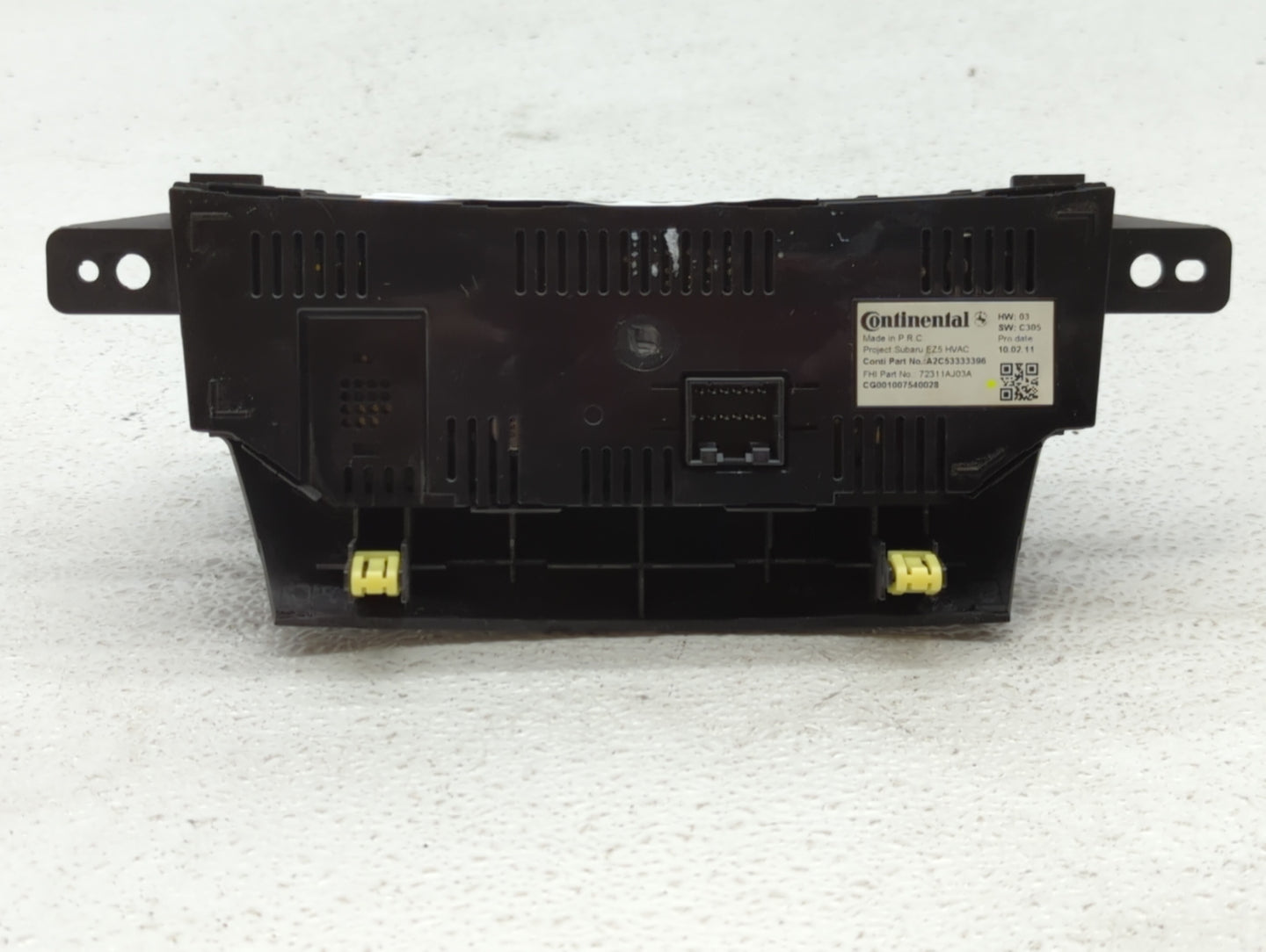 2010-2014 Subaru Legacy Climate Control Module Temperature AC/Heater Replacement P/N:72311AJ03A Fits Fits 2010 2011 2012 201