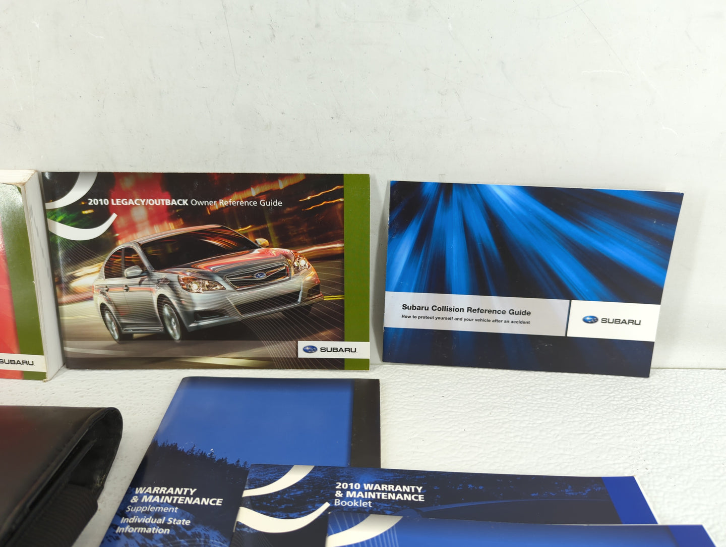 2010 Subaru Legacy Owners Manual Book Guide OEM Used Auto Parts - Oemusedautoparts1.com