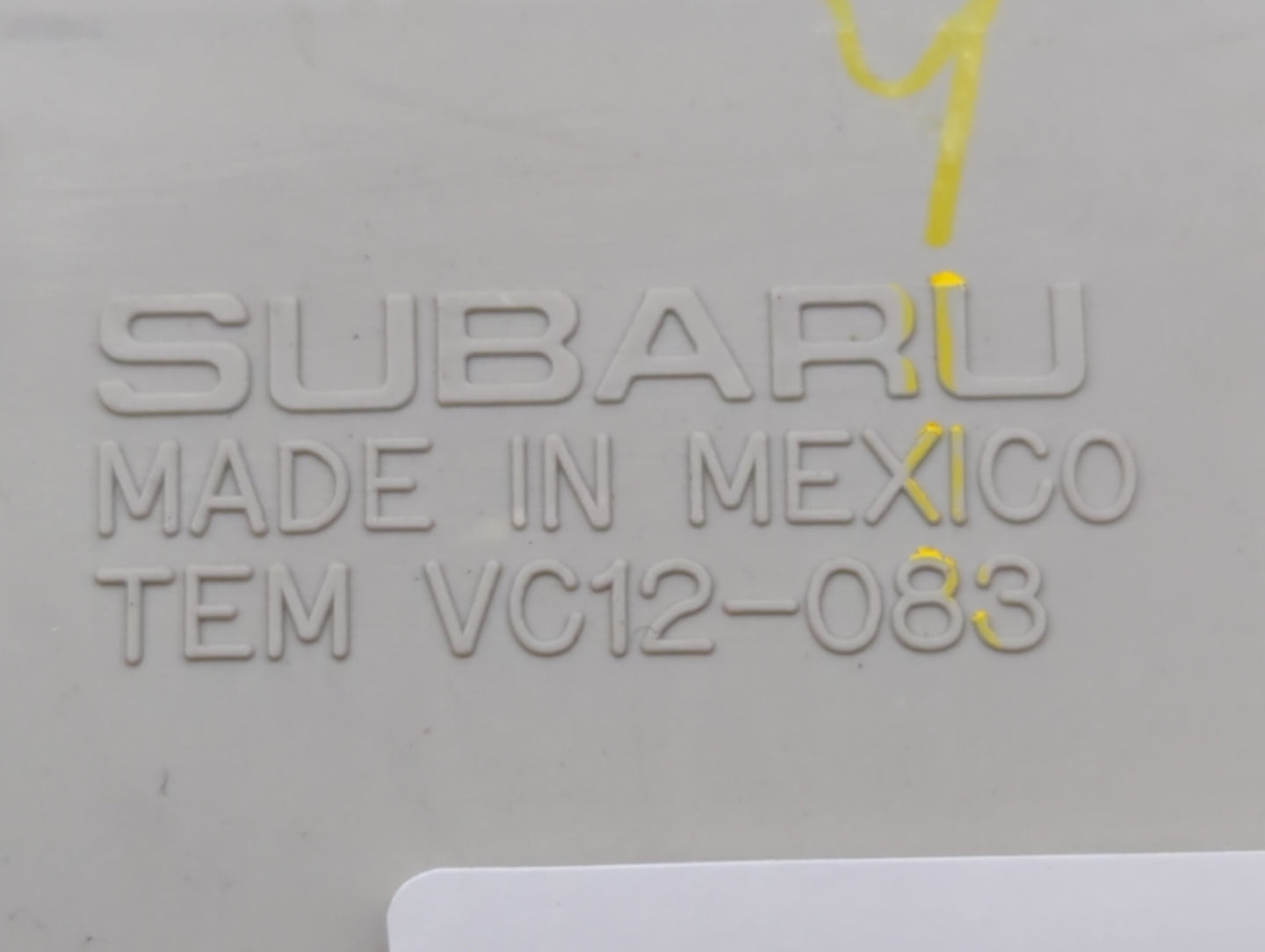 2010 Subaru Legacy Center Console Armrest Cover Lid - Oemusedautoparts1.com