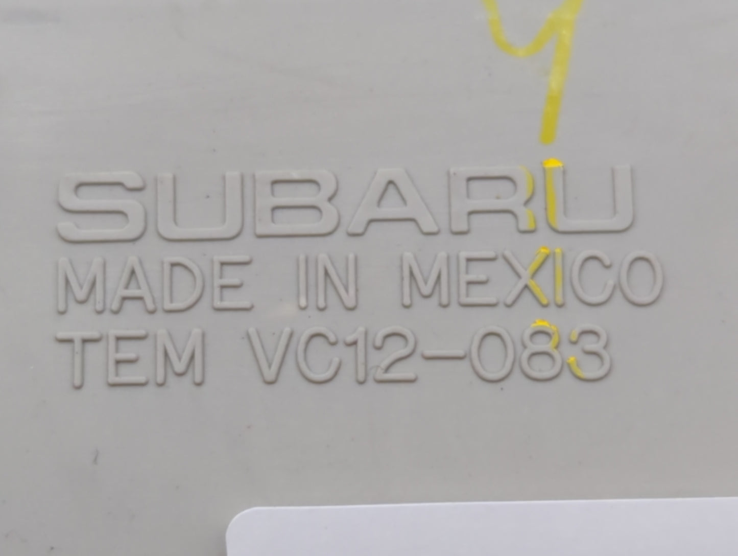 2010 Subaru Legacy Center Console Armrest Cover Lid - Oemusedautoparts1.com