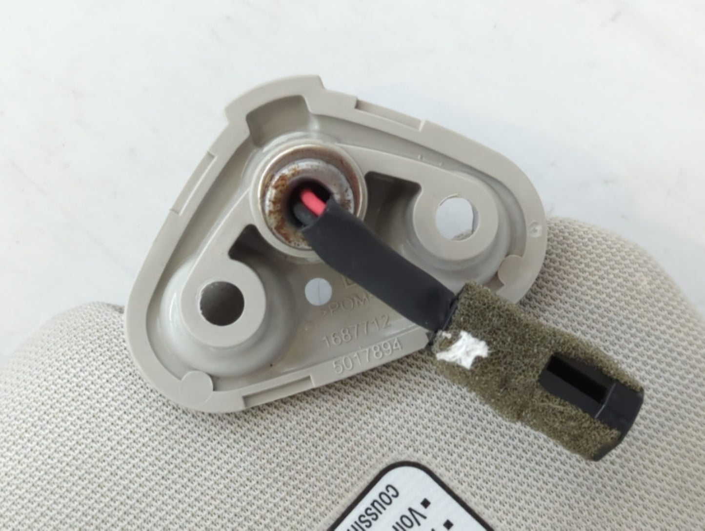 2010-2014 Subaru Legacy Sun Visor Shade Replacement Driver Left Mirror Fits Fits 2010 2011 2012 2013 2014 OEM Used Auto Part