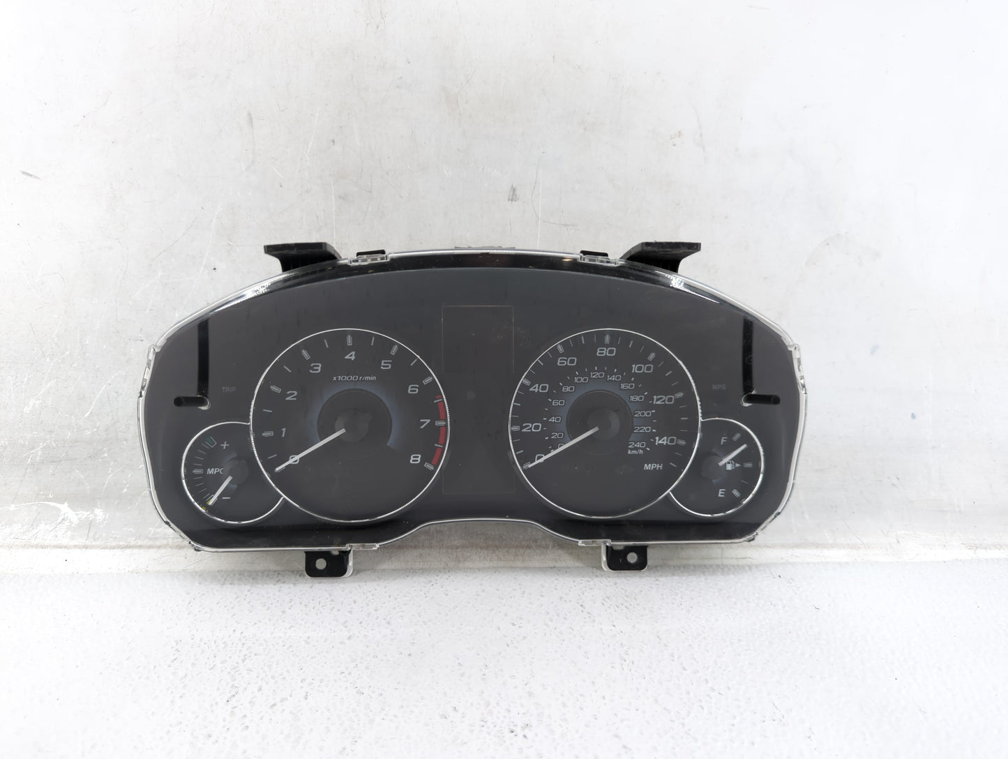 2010 Subaru Legacy Instrument Cluster Speedometer Gauges P/N:85002AJ05A Fits OEM Used Auto Parts - Oemusedautoparts1.com