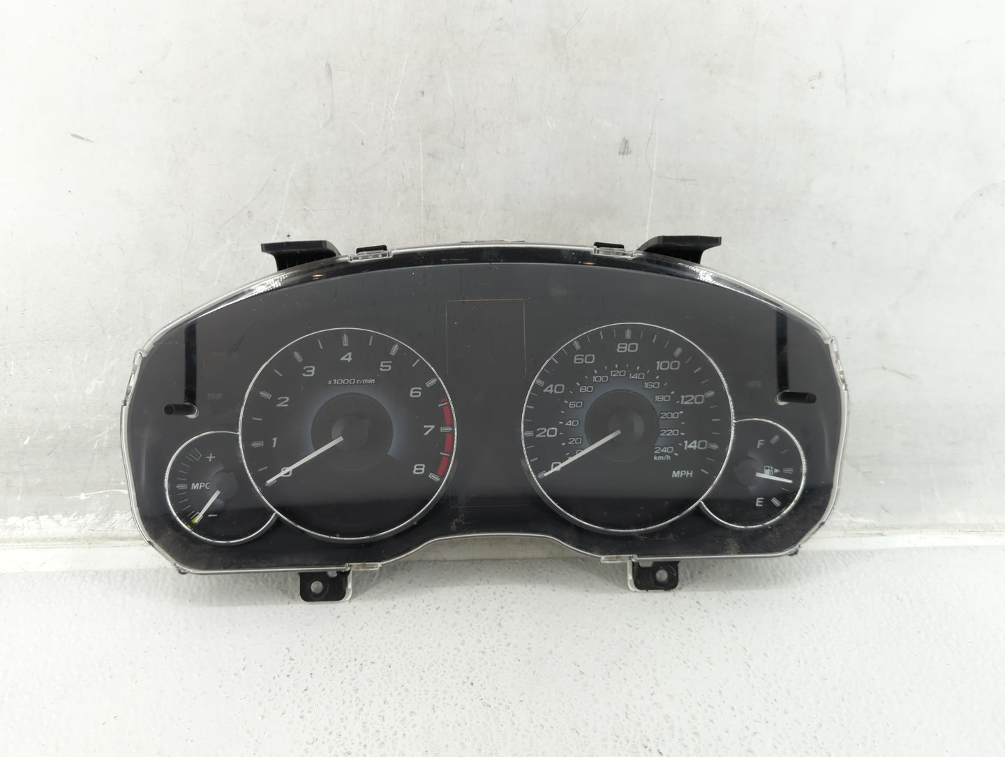 2010 Subaru Legacy Instrument Cluster Speedometer Gauges P/N:85002AJ05A Fits OEM Used Auto Parts - Oemusedautoparts1.com