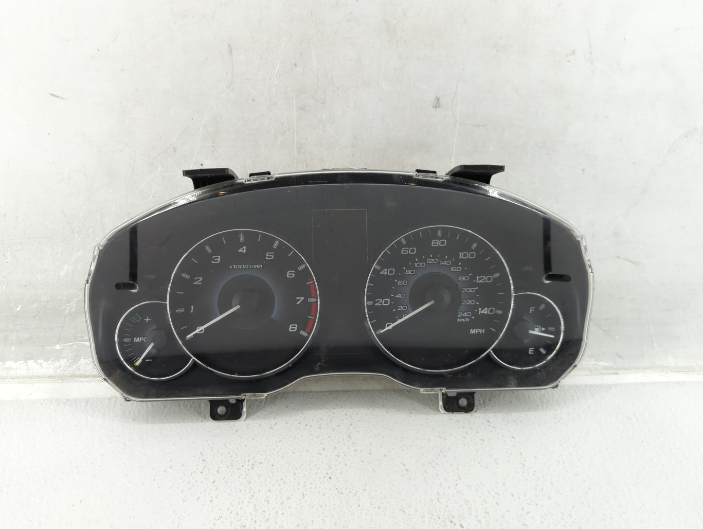2010 Subaru Legacy Instrument Cluster Speedometer Gauges P/N:85002AJ05A Fits OEM Used Auto Parts - Oemusedautoparts1.com