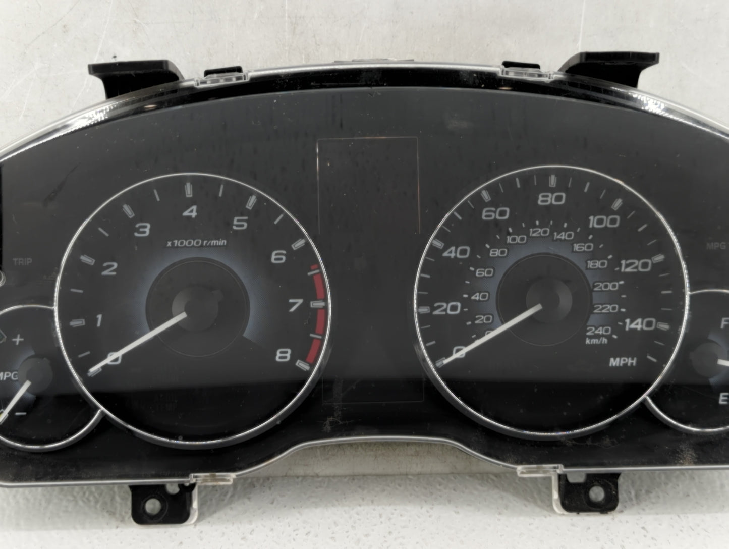 2010 Subaru Legacy Instrument Cluster Speedometer Gauges P/N:85002AJ05A Fits OEM Used Auto Parts - Oemusedautoparts1.com