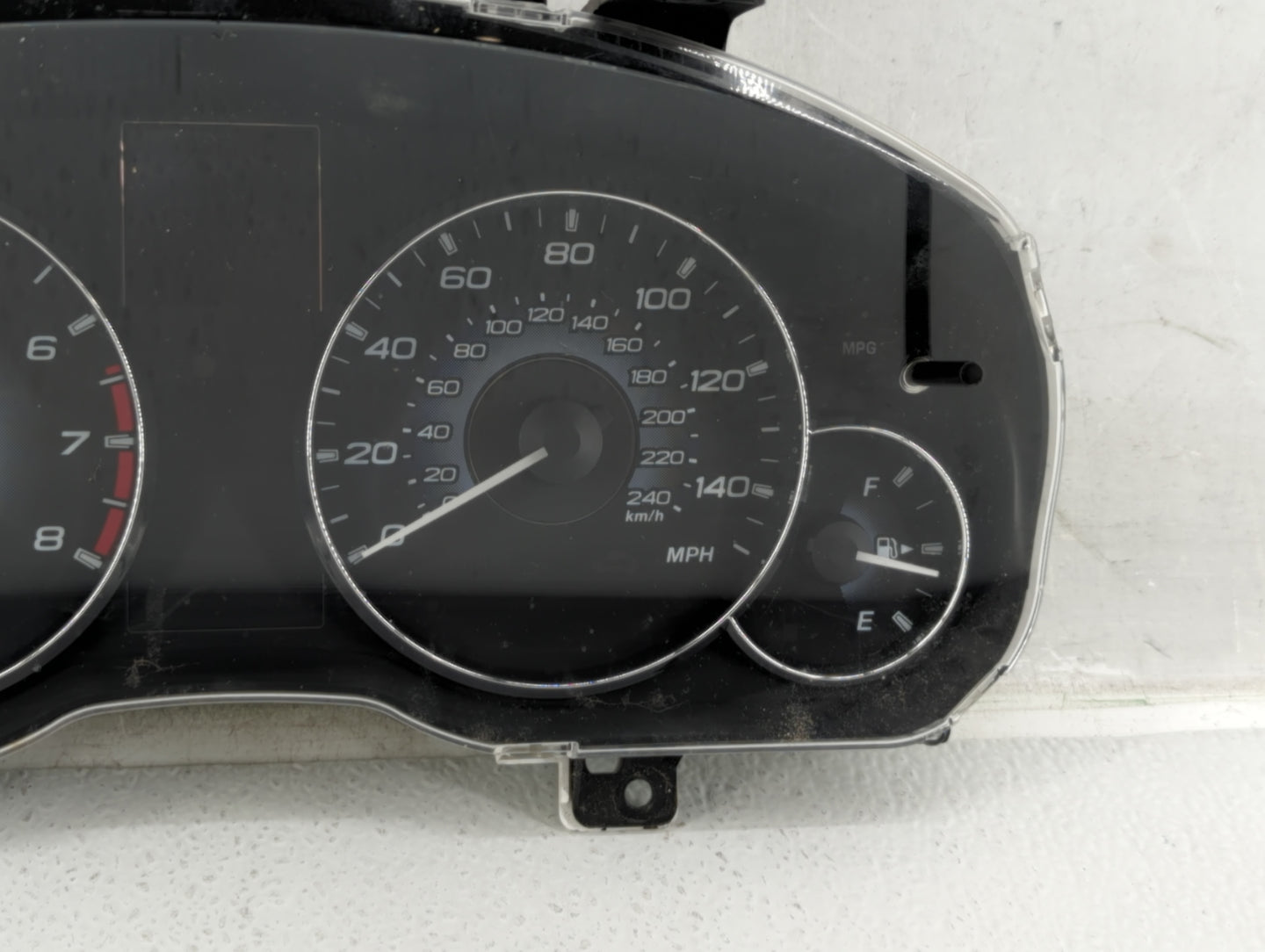 2010 Subaru Legacy Instrument Cluster Speedometer Gauges P/N:85002AJ05A Fits OEM Used Auto Parts - Oemusedautoparts1.com