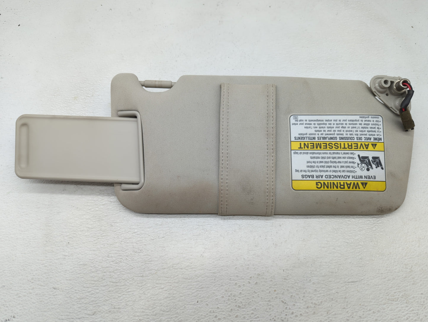 2010-2014 Subaru Legacy Sun Visor Shade Replacement Driver Left Mirror Fits Fits 2010 2011 2012 2013 2014 OEM Used Auto Part