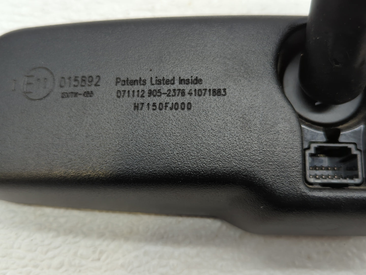 2010-2014 Subaru Legacy Interior Rear View Mirror Replacement OEM P/N:E11015892 Fits Fits 2010 2011 2012 2013 2014 2015 2016