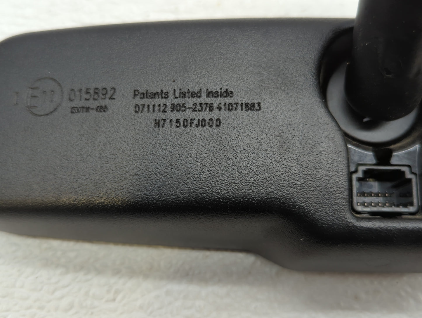 2010-2014 Subaru Legacy Interior Rear View Mirror Replacement OEM P/N:E11015892 Fits Fits 2010 2011 2012 2013 2014 2015 2016