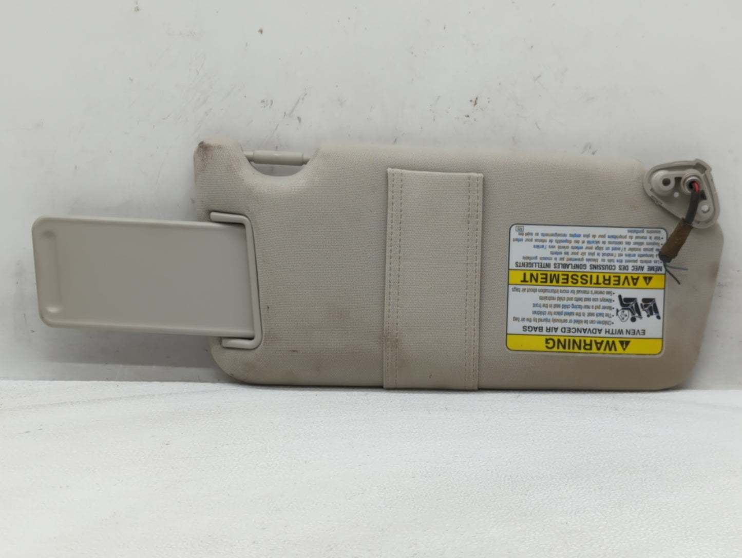 2010-2014 Subaru Legacy Sun Visor Shade Replacement Driver Left Mirror Fits Fits 2010 2011 2012 2013 2014 OEM Used Auto Part