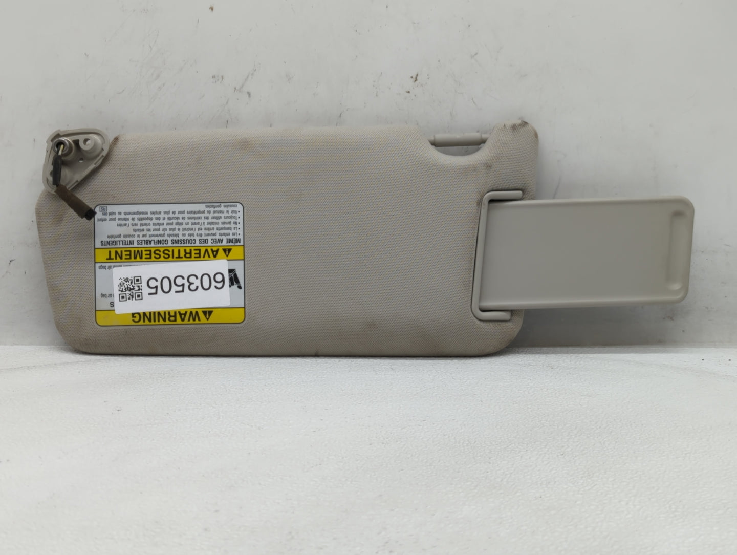 2010-2014 Subaru Legacy Sun Visor Shade Replacement Passenger Right Mirror Fits Fits 2010 2011 2012 2013 2014 OEM Used Auto 