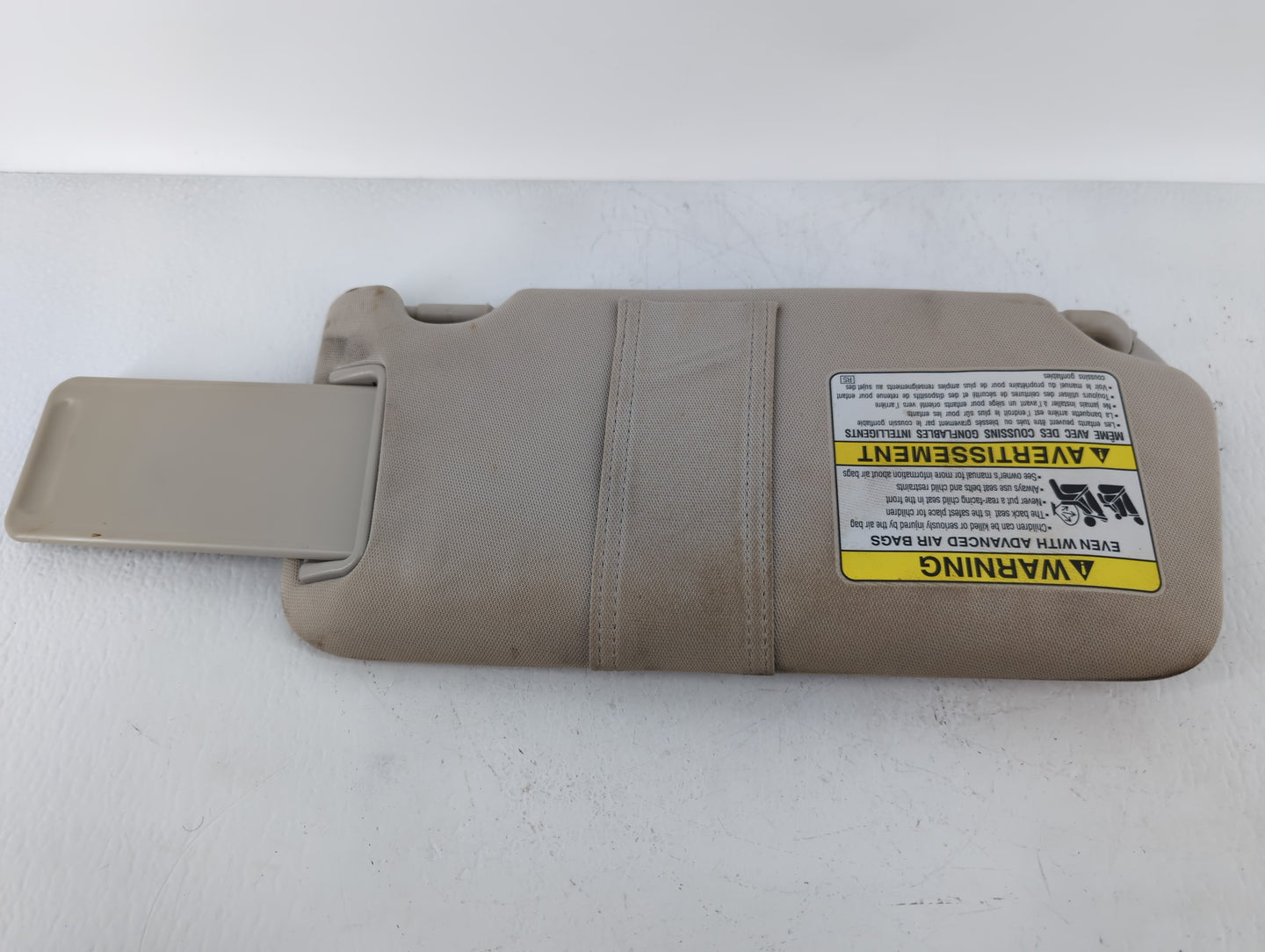 2010-2014 Subaru Legacy Sun Visor Shade Replacement Driver Left Mirror Fits Fits 2010 2011 2012 2013 2014 OEM Used Auto Part