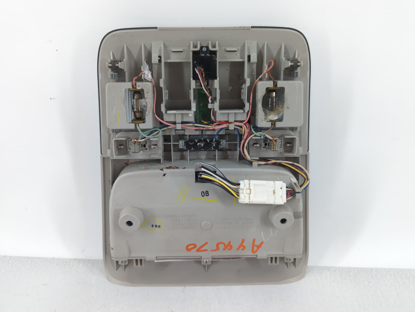 2010 Subaru Legacy Overhead Roof Console - Oemusedautoparts1.com