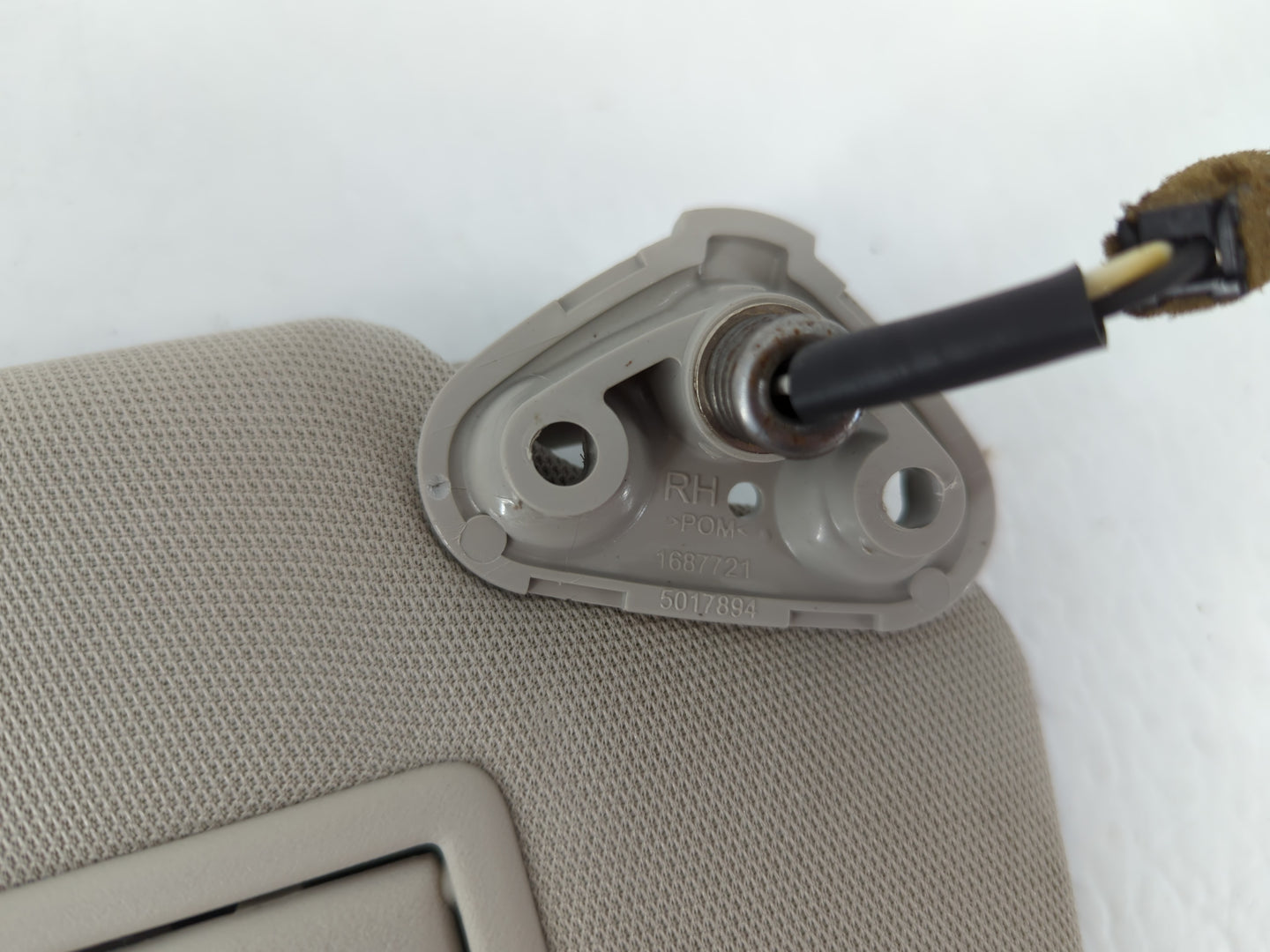 2010-2014 Subaru Legacy Sun Visor Shade Replacement Passenger Right Mirror Fits Fits 2010 2011 2012 2013 2014 OEM Used Auto 