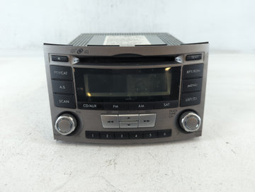 2010-2012 Subaru Legacy Am Fm Cd Player Radio Receiver - Oemusedautoparts1.com