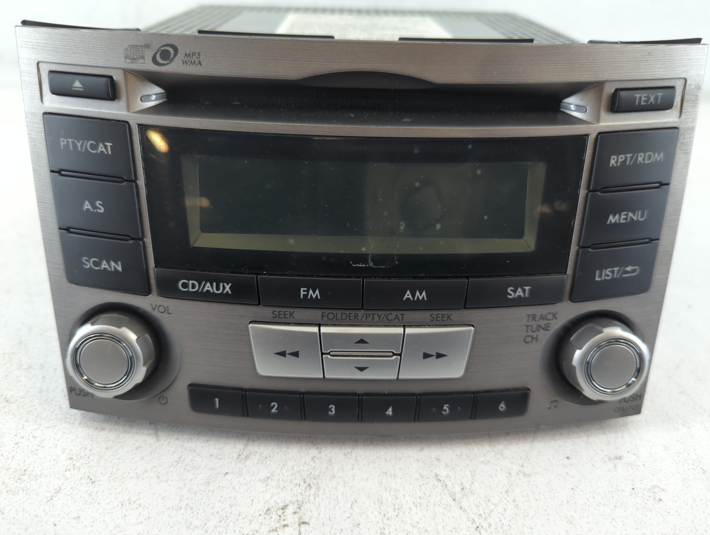 2010-2012 Subaru Legacy Am Fm Cd Player Radio Receiver - Oemusedautoparts1.com
