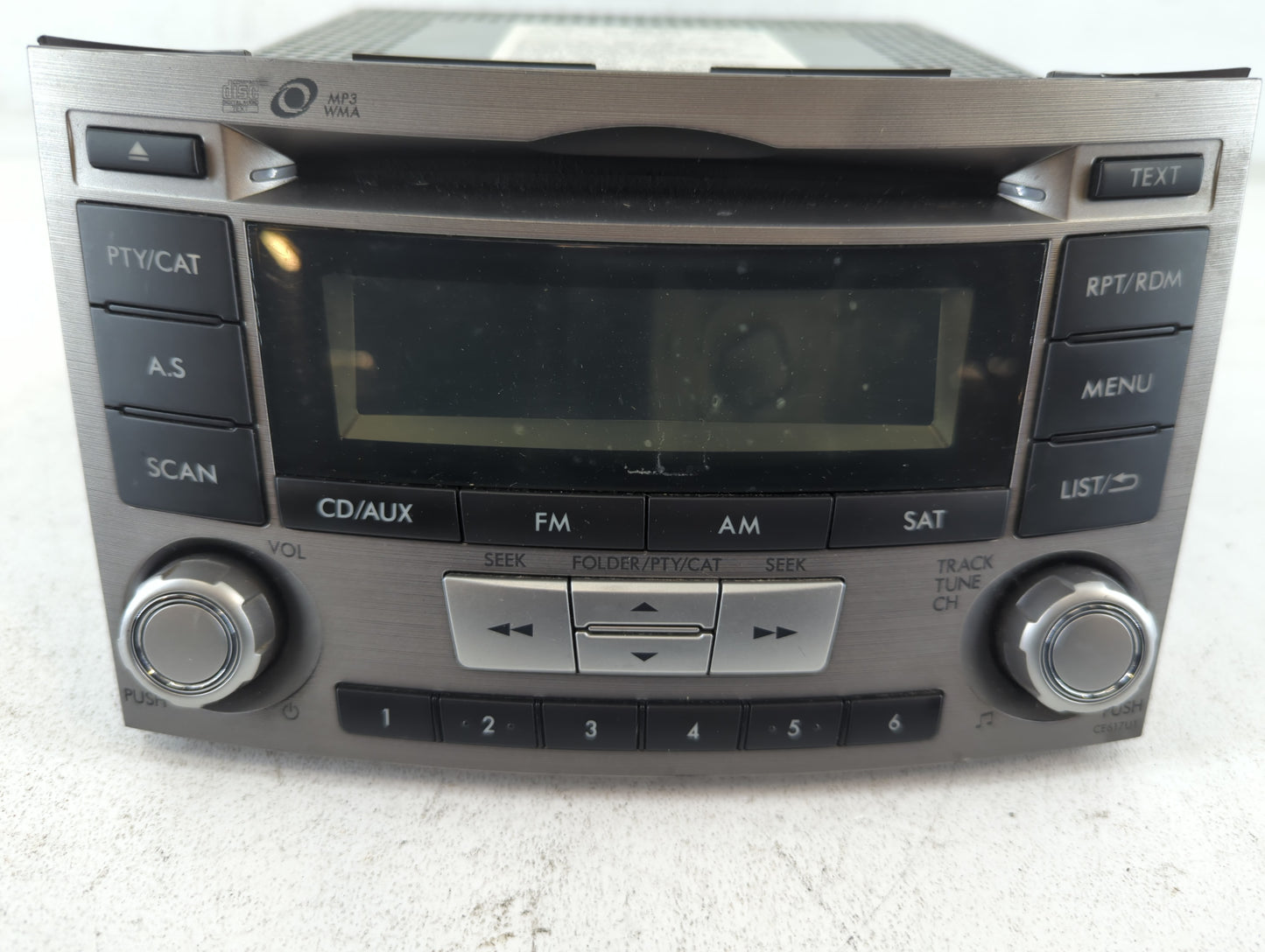 2010-2012 Subaru Legacy Am Fm Cd Player Radio Receiver - Oemusedautoparts1.com
