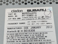 2010-2012 Subaru Legacy Am Fm Cd Player Radio Receiver - Oemusedautoparts1.com