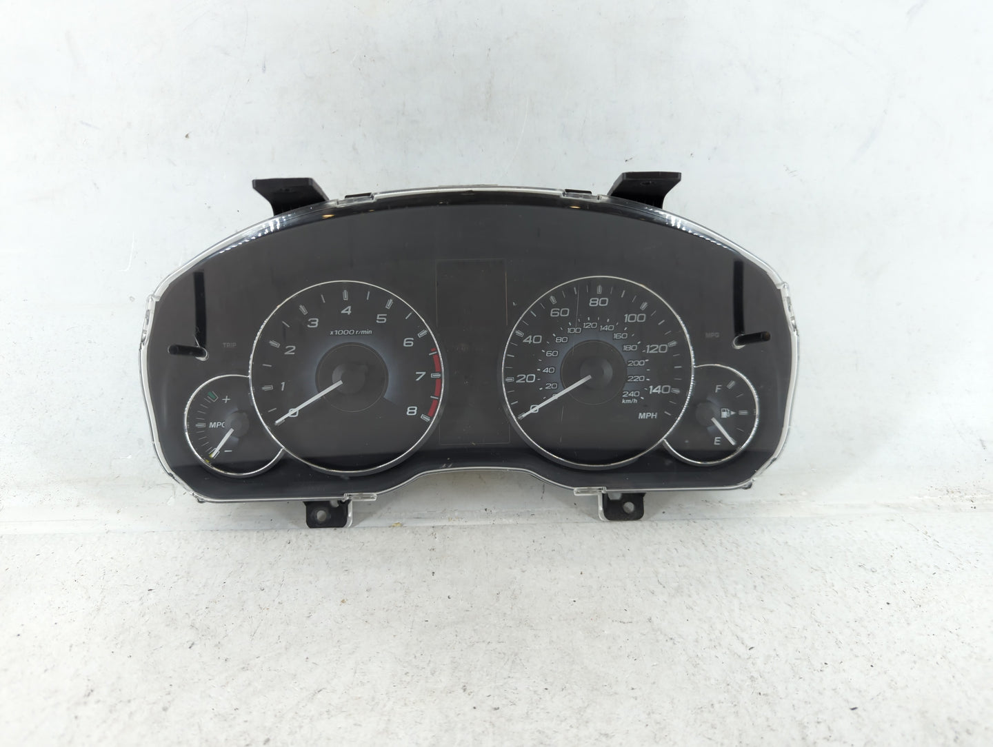 2010 Subaru Legacy Instrument Cluster Speedometer Gauges P/N:85002AJ05A Fits OEM Used Auto Parts - Oemusedautoparts1.com