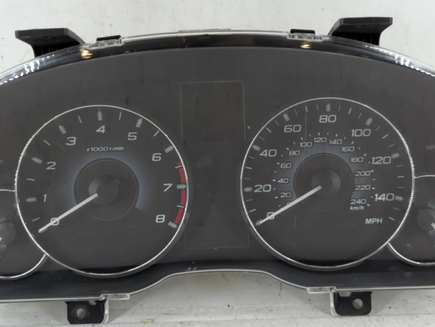 2010 Subaru Legacy Instrument Cluster Speedometer Gauges P/N:85002AJ05A Fits OEM Used Auto Parts - Oemusedautoparts1.com