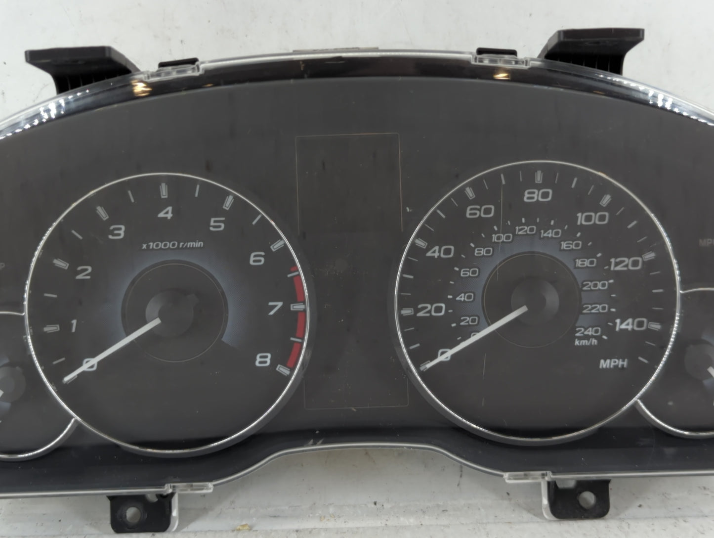 2010 Subaru Legacy Instrument Cluster Speedometer Gauges P/N:85002AJ05A Fits OEM Used Auto Parts - Oemusedautoparts1.com