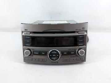 2010-2012 Subaru Legacy Radio AM FM Cd Player Receiver Replacement P/N:86201AJ64A Fits Fits 2010 2011 2012 OEM Used Auto Par