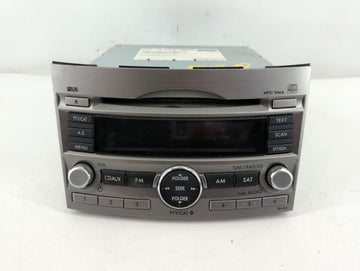 2010-2012 Subaru Legacy Radio AM FM Cd Player Receiver Replacement P/N:86201AJ64 86201AJ64A Fits Fits 2010 2011 2012 OEM Use