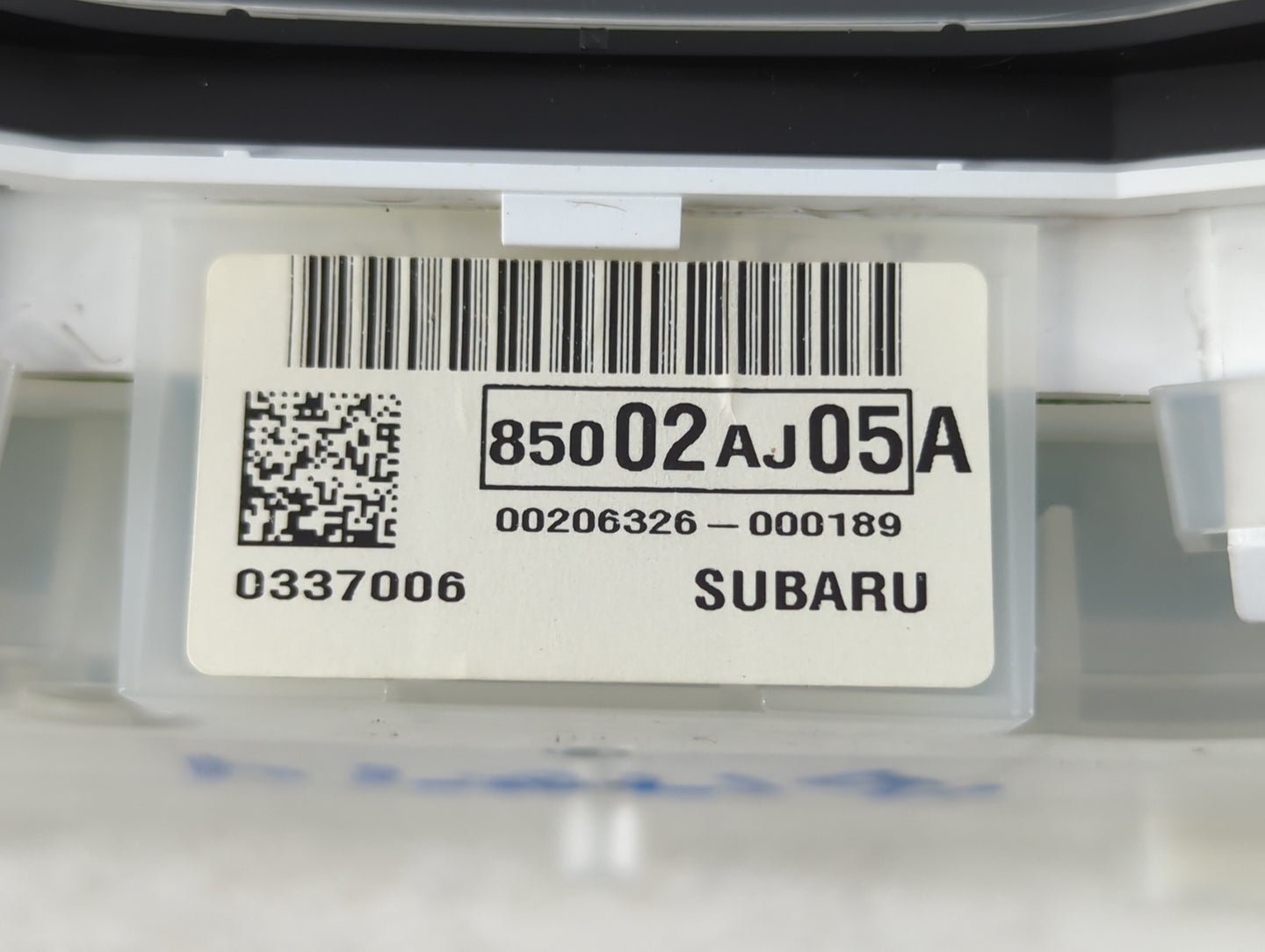 2010 Subaru Legacy Instrument Cluster Speedometer Gauges P/N:85002AJ05A Fits OEM Used Auto Parts - Oemusedautoparts1.com