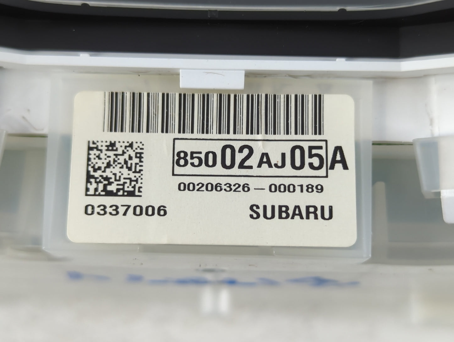 2010 Subaru Legacy Instrument Cluster Speedometer Gauges P/N:85002AJ05A Fits OEM Used Auto Parts - Oemusedautoparts1.com