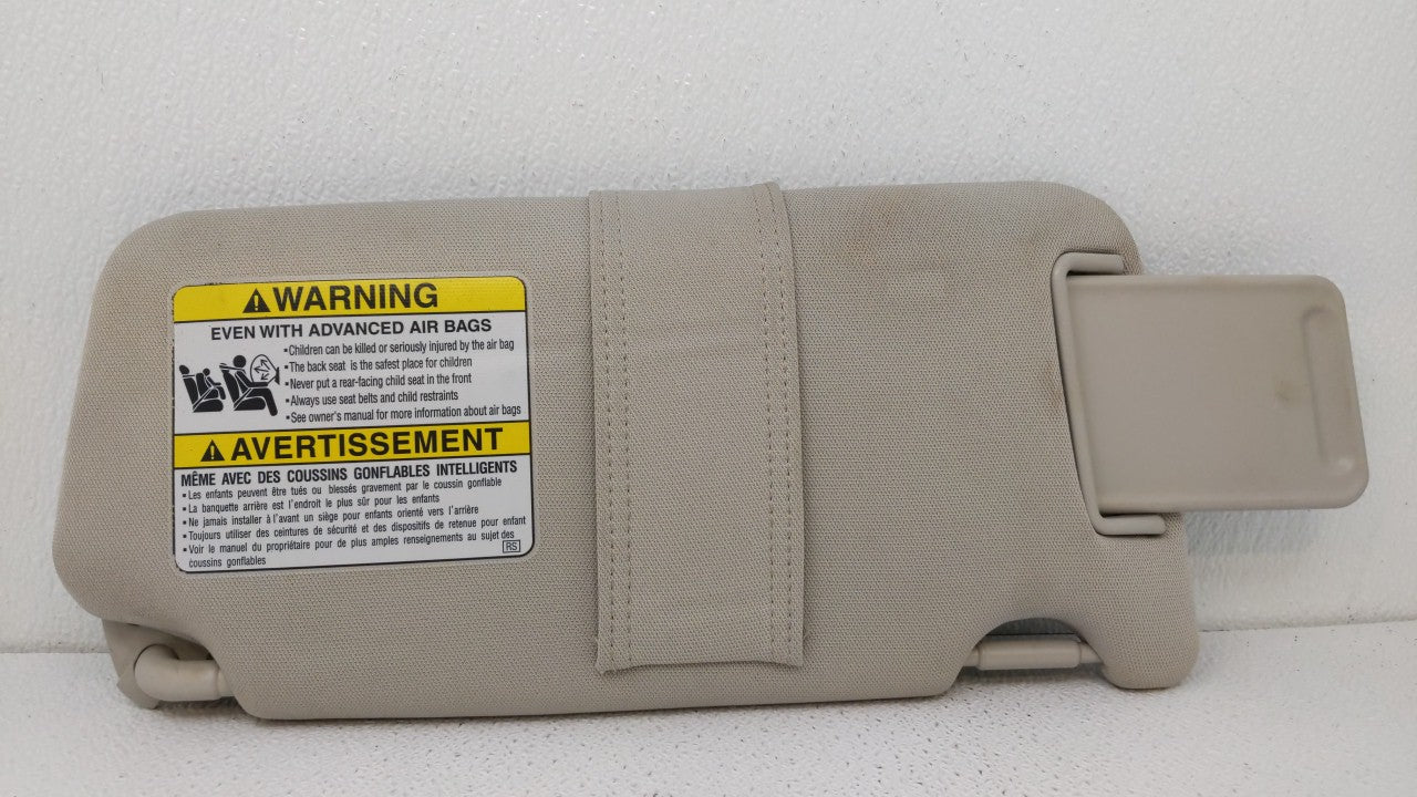 2010-2014 Subaru Legacy Sun Visor Shade Replacement Driver Left Mirror Fits Fits 2010 2011 2012 2013 2014 OEM Used Auto Part