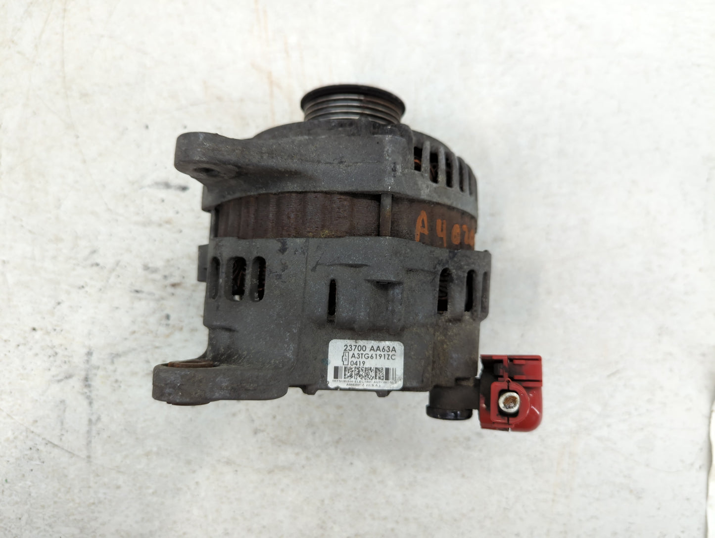 2010-2012 Subaru Legacy Alternator Replacement Generator Charging Assembly Engine OEM P/N:A3TG6191ZC 23700 AA63A Fits OEM Us