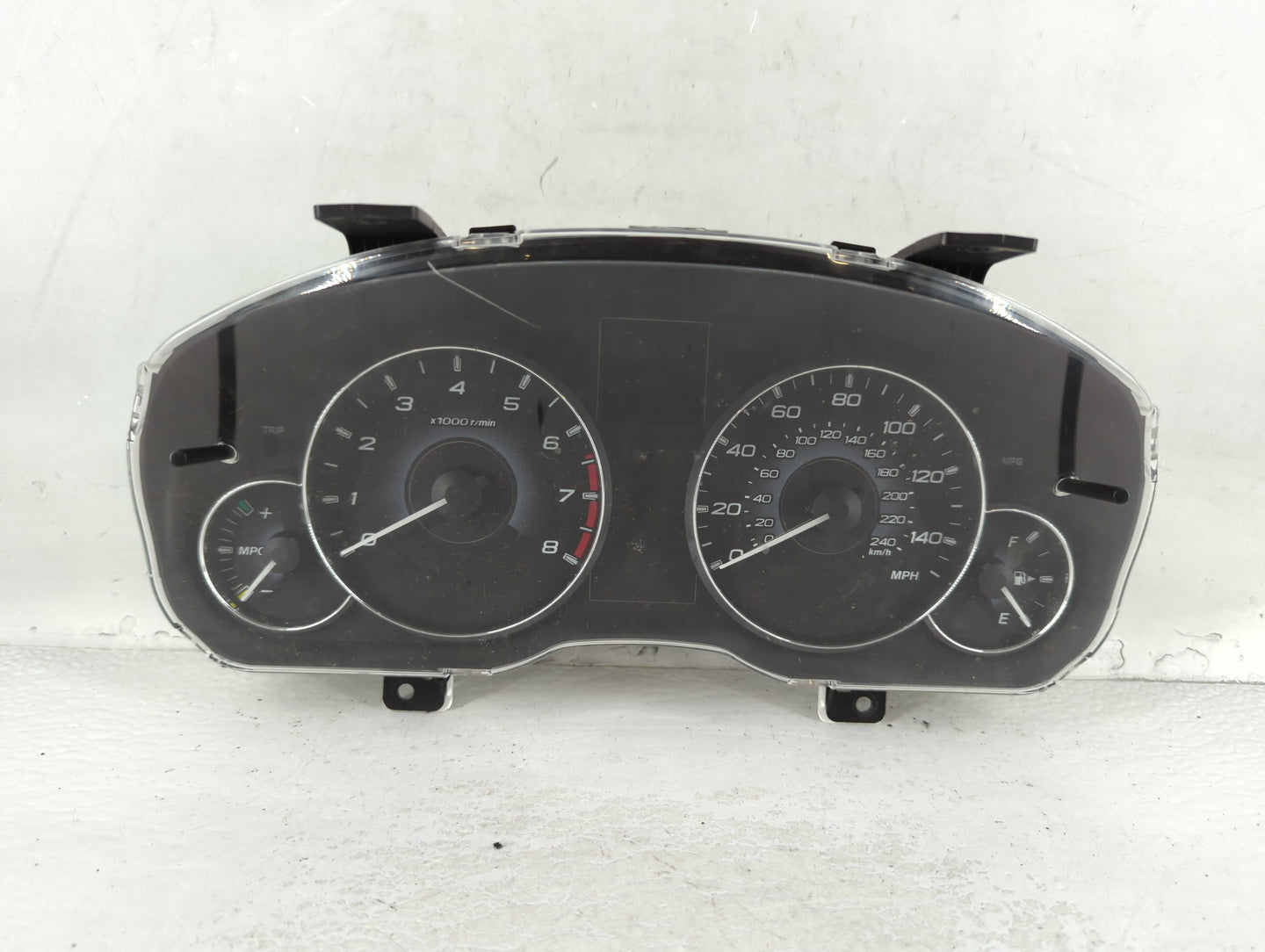 2010 Subaru Legacy Instrument Cluster Speedometer Gauges P/N:85002AJ05A Fits OEM Used Auto Parts - Oemusedautoparts1.com
