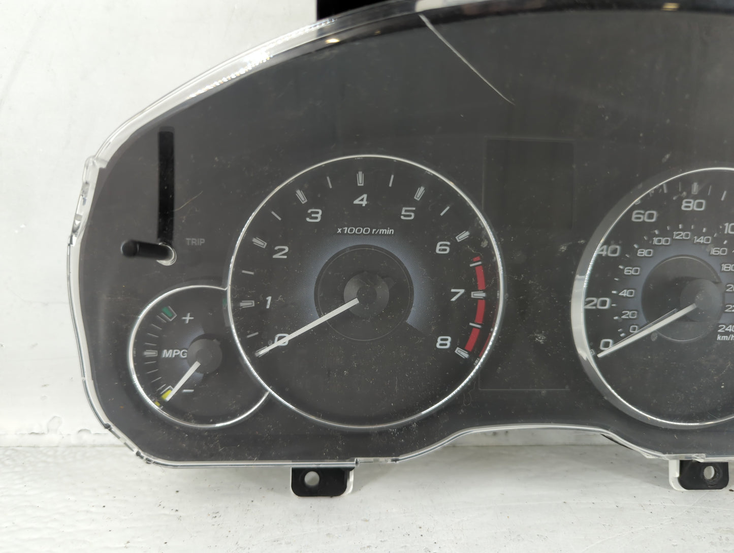 2010 Subaru Legacy Instrument Cluster Speedometer Gauges P/N:85002AJ05A Fits OEM Used Auto Parts - Oemusedautoparts1.com
